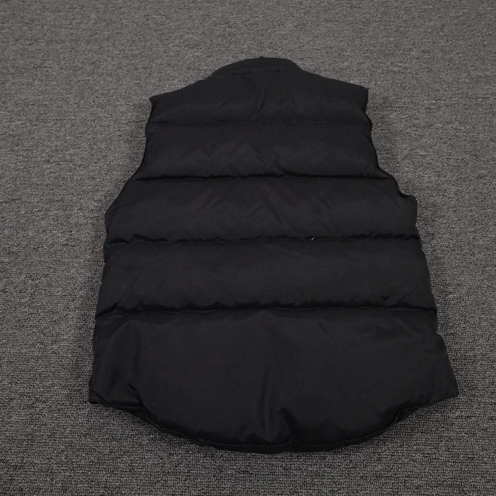 Ralph Lauren Vest Kids Small Black Down Puffer Quilted Zip‎ Nylon Winter
